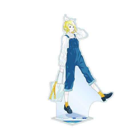 『ピアプロキャラクターズ』描き下ろしイラスト 鏡音リン 初夏のお出かけver. Art by かとうれい 特大アクリルスタンド【202603再販】