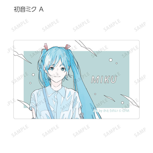 『ピアプロキャラクターズ』描き下ろしイラスト 初夏のお出かけver. Art by かとうれい トレーディングカードステッカー(全12種) BOX