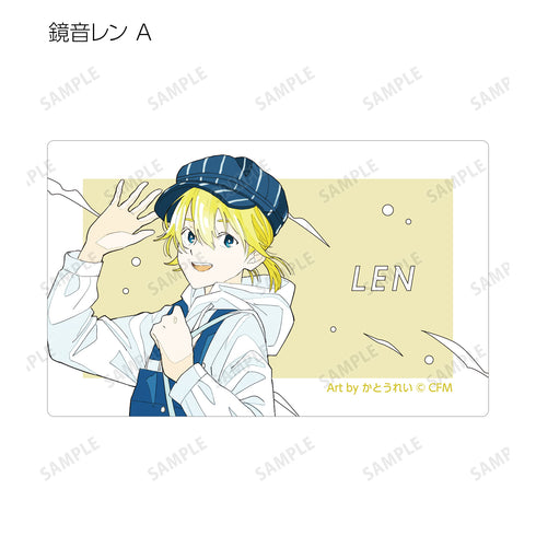 『ピアプロキャラクターズ』描き下ろしイラスト 初夏のお出かけver. Art by かとうれい トレーディングカードステッカー(全12種) BOX