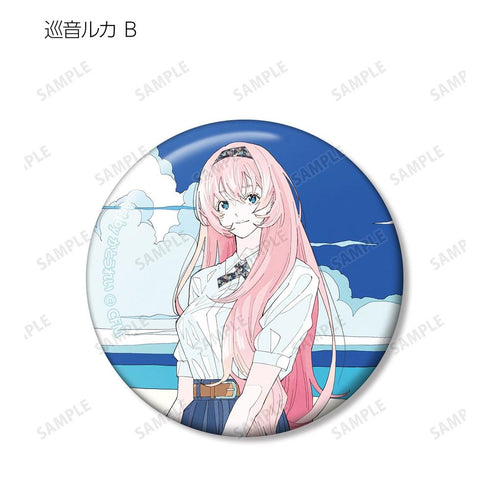 『ピアプロキャラクターズ』描き下ろしイラスト 初夏のお出かけver. Art by かとうれい トレーディング缶バッジ(単位/BOX)【202603再販】