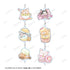 『おそ松さん 松⽝』トレーディング Ani-Art aqua label つながるアクリルキーホルダー (全12種)BOX