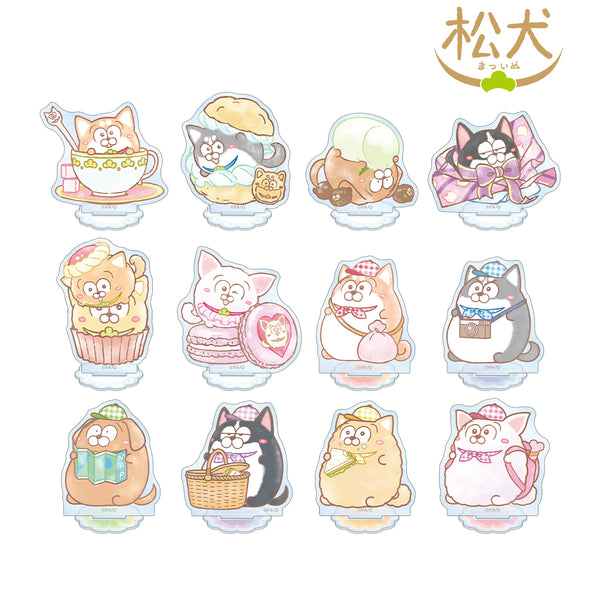 『おそ松さん 松⽝』トレーディング Ani-Art aqua label アクリルスタンド(全12種)BOX