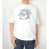 『松犬』ハスキー Ani-Art aqua label BIGシルエットTシャツユニセックス【202503再販】