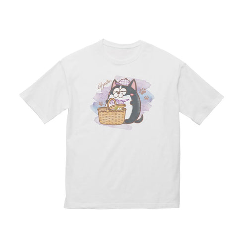 『松犬』ボストン Ani-Art aqua label BIGシルエットTシャツユニセックス【202503再販】