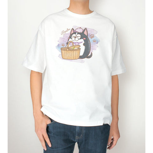 『松犬』ボストン Ani-Art aqua label BIGシルエットTシャツユニセックス【202503再販】