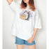『松犬』ボストン Ani-Art aqua label BIGシルエットTシャツユニセックス【202503再販】