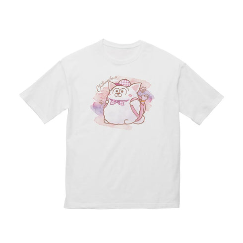 『松犬』チワワ Ani-Art aqua label BIGシルエットTシャツユニセックス【202503再販】
