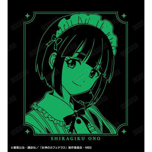 『女神のカフェテラス』小野 白菊 バックプリントジップパーカーメンズ【202507再販】