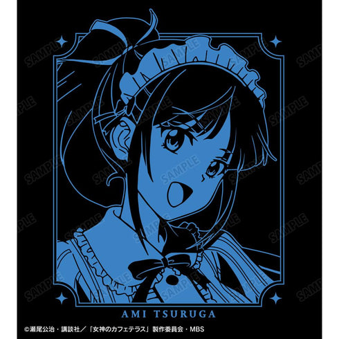 『女神のカフェテラス』鶴河 秋水 バックプリントジップパーカーメンズ【202408再販】
