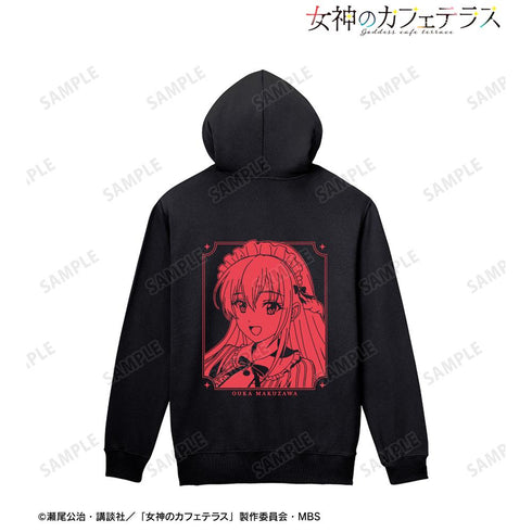 『女神のカフェテラス』幕澤 桜花 バックプリントジップパーカーメンズ【202507再販】