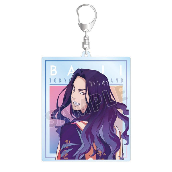 《东京复仇者》场地圭介 Ani-Art 透明标签 BIG 亚克力钥匙扣【202604 再版】
