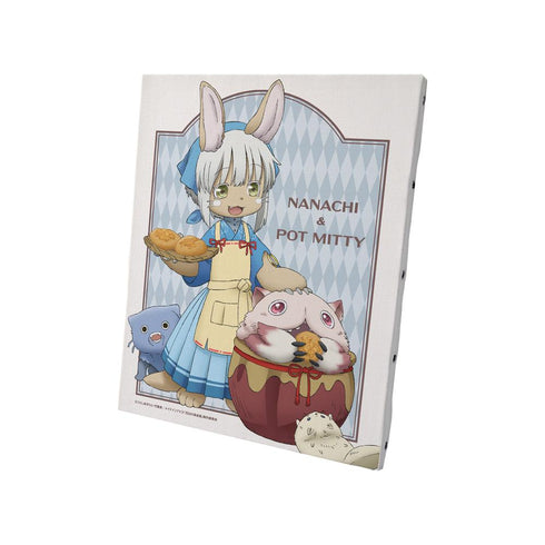『メイドインアビス 烈日の黄金郷』描き下ろしイラスト 兎座ナナチ 第5弾 ナナチ&壺ミーティ キャンバスボード【202408再販】
