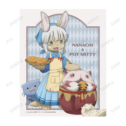 『メイドインアビス 烈日の黄金郷』描き下ろしイラスト 兎座ナナチ 第5弾 ナナチ&壺ミーティ キャンバスボード【202507再販】
