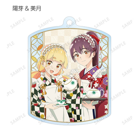 『私の百合はお仕事です!』描き下ろしイラスト ⼤正⾵メイドver. トレーディングアクリルキーホルダー BOX