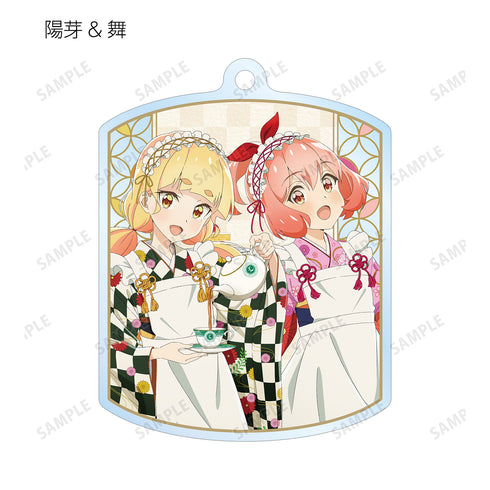『私の百合はお仕事です!』描き下ろしイラスト ⼤正⾵メイドver. トレーディングアクリルキーホルダー BOX