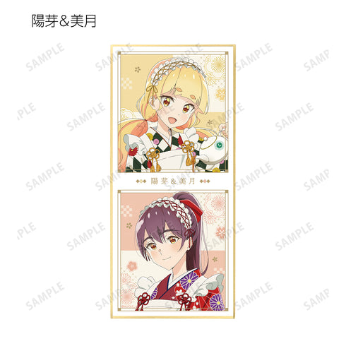 『私の百合はお仕事です!』描き下ろしイラスト ⼤正⾵メイドver. トレーディングスタンド付き⾊紙 BOX