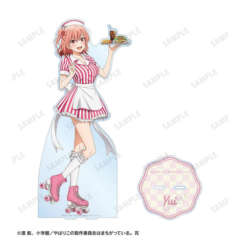 《我的青春恋爱喜剧果然有问题。完》全新绘制插画 由比滨结衣 美式餐厅版 特大亚克力立牌【202605再版】
