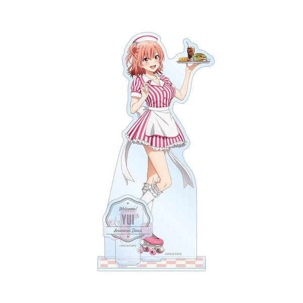 《我的青春恋爱喜剧果然有问题。完》全新绘制插画 由比滨结衣 美式餐厅版 附配件的大号亚克力立牌【202605再版】