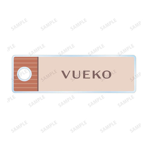 《深渊之物语:烈日下的黄金乡》全新绘制插画 兔座娜娜奇 第5弹 Vueko 双串线亚克力钥匙扣【202604再版】