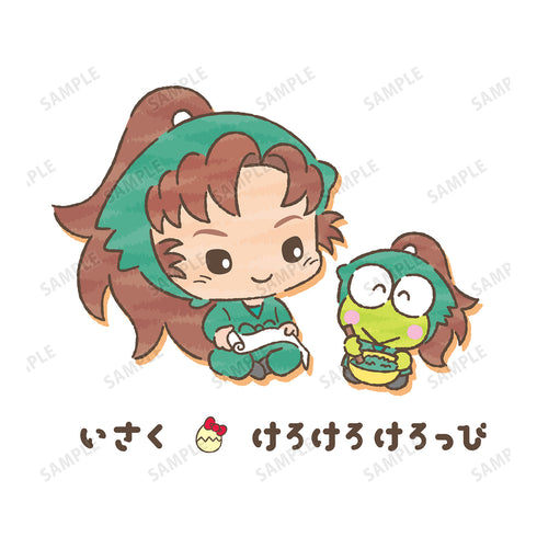 『忍たま乱太郎×サンリオキャラクターズ』善法寺伊作×けろけろけろっぴ パーカー