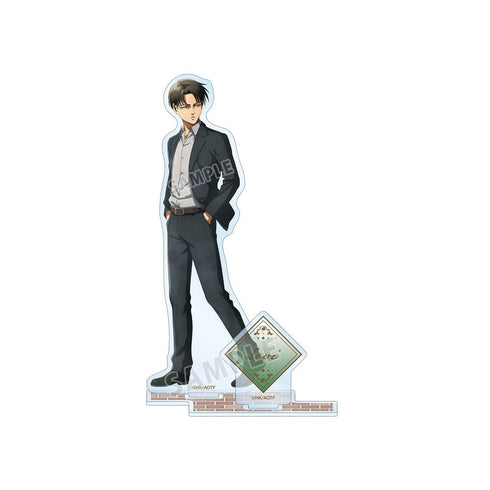 『進撃の巨人』描き下ろし リヴァイ 歩み・水彩風ver. パーツ付BIGアクリルスタンド【202608再販】