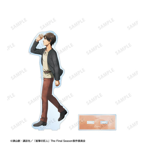 『進撃の巨人』描き下ろし エレン 歩み・水彩風ver. 特大アクリルスタンド【202512再販】