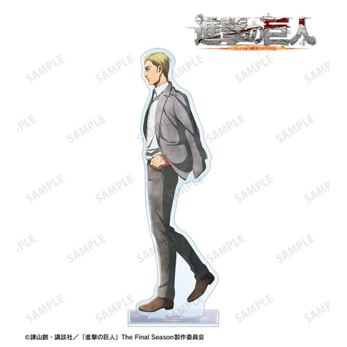 『進撃の巨人』描き下ろし エルヴィン 歩み・水彩風ver. 特大アクリルスタンド【202608再販】