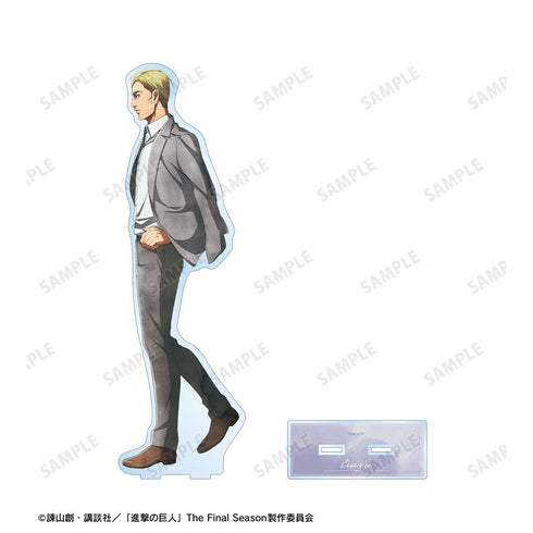 『進撃の巨人』描き下ろし エルヴィン 歩み・水彩風ver. 特大アクリルスタンド【202608再販】