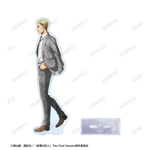 『進撃の巨人』描き下ろし エルヴィン 歩み・水彩風ver. 特大アクリルスタンド【202507再販】