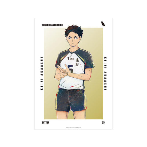 《排球少年!!》赤苇京治 Ani-Art 第6弹 A3哑光处理海报【202608再版】