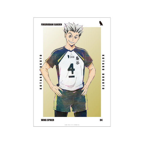 『ハイキュー!!』木兎光太郎 Ani-Art 第6弾 A3マット加工ポスター【202503再販】