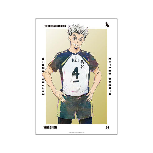 《排球少年!!》木兎光太郎 Ani-Art 第6彈 A3啞光處理海報【202608再版】
