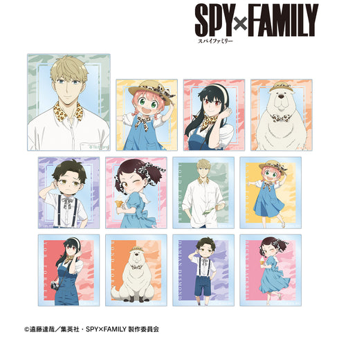 『SPY×FAMILY』東武動物公園コラボ 描き下ろしイラスト アニマル柄ver. トレーディングアクリルカード BOX