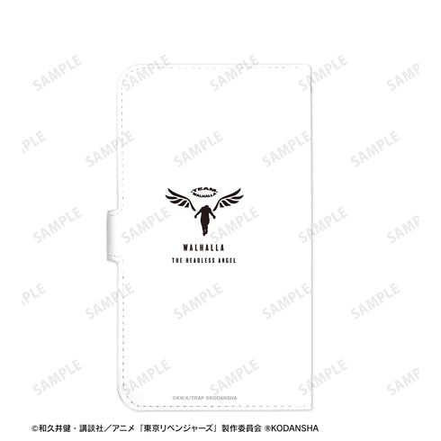 『東京リベンジャーズ 』⽻宮 ⼀虎 タトゥーデザイン⼿帳型スマホケース