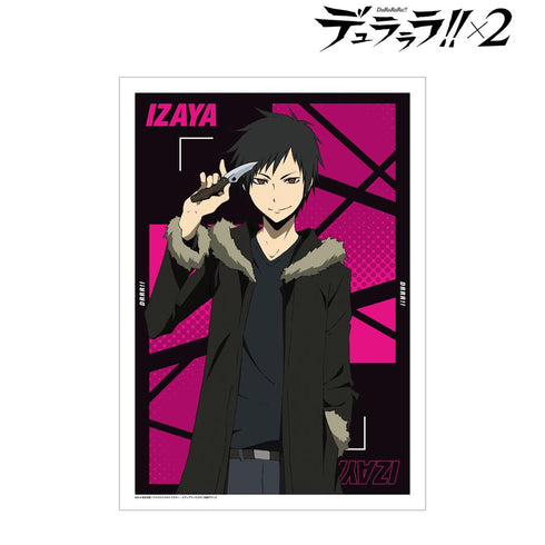 『デュラララ!!×2』折原臨也 A3マット加工ポスター【202506再販】