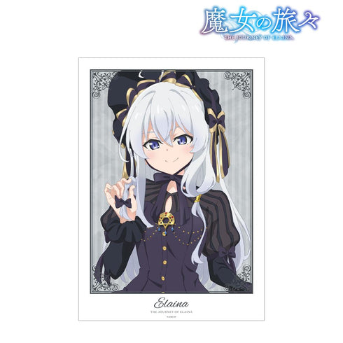 『魔女の旅々』描き下ろしイラスト イレイナ ロリータファッションver. A3マット加工ポスター【202505再販】