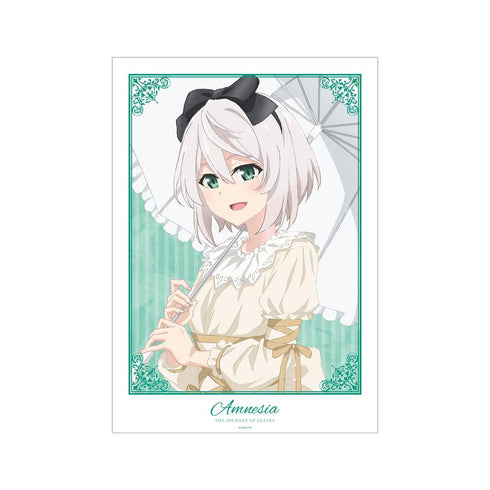 『魔女の旅々』描き下ろしイラスト アムネシア ロリータファッションver. A3マット加工ポスター【202505再販】