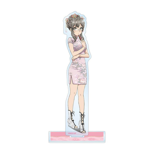 『青春ブタ野郎はバニーガール先輩の夢を見ない』描き下ろしイラスト 双葉理央 チャイナドレスver. BIGアクリルスタンド【202604再販】