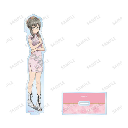 『青春ブタ野郎はバニーガール先輩の夢を見ない』描き下ろしイラスト 双葉理央 チャイナドレスver. BIGアクリルスタンド【202503再販】