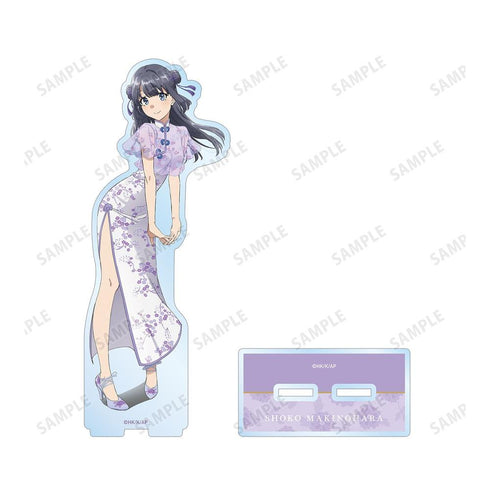 《青春豬男不會做兔女郎學姊的夢》全新繪製插圖 牧之原翔子 旗袍版 BIG壓克力立牌【202604再版】