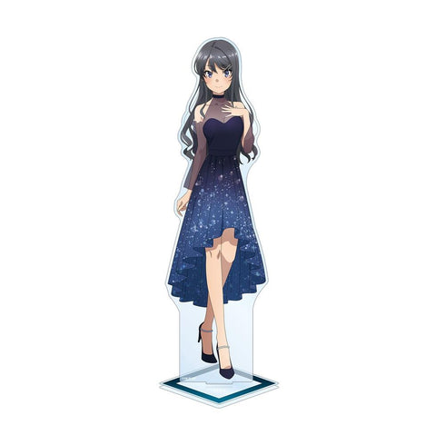 『青春ブタ野郎はおでかけシスターの夢を見ない』描き下ろしイラスト 桜島麻衣 星空ドレスver. 特大アクリルスタンド【202604再販】