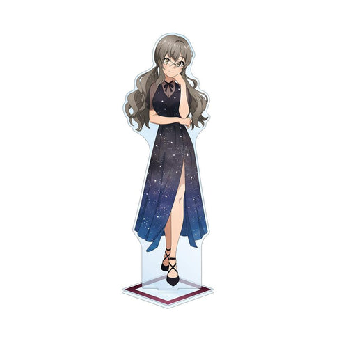 『青春ブタ野郎はおでかけシスターの夢を見ない』描き下ろしイラスト 双葉理央 星空ドレスver. 特大アクリルスタンド【202604再販】