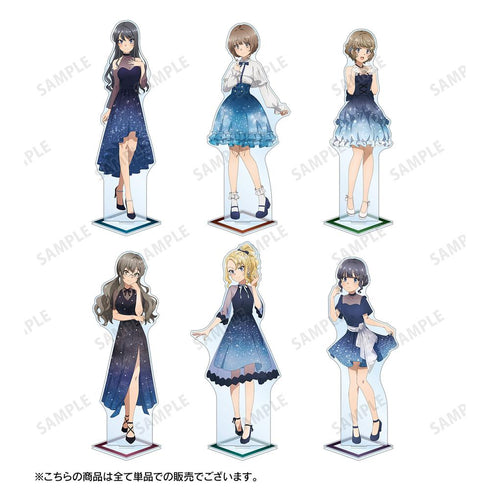 『青春ブタ野郎はおでかけシスターの夢を見ない』描き下ろしイラスト 牧之原翔子 星空ドレスver. 特大アクリルスタンド【202503再販】