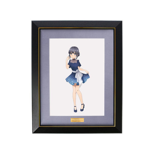 『青春ブタ野郎はおでかけシスターの夢を見ない』描き下ろしイラスト 牧之原翔子 星空ドレスver. キャラファイングラフ【202509再販】