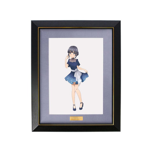 『青春ブタ野郎はおでかけシスターの夢を見ない』描き下ろしイラスト 牧之原翔子 星空ドレスver. キャラファイングラフ【202604再販】