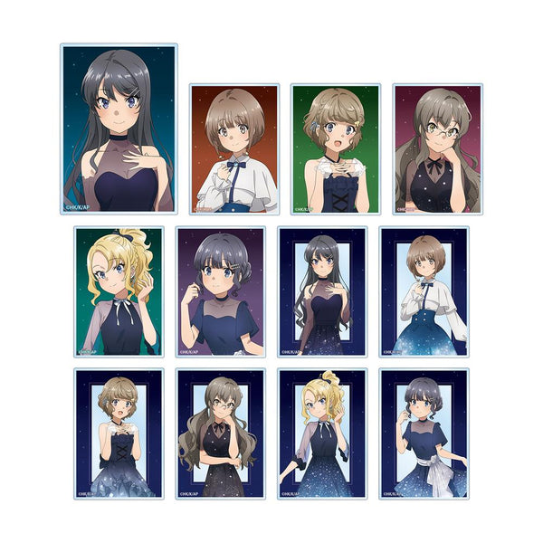 『青春ブタ野郎はおでかけシスターの夢を見ない』描き下ろしイラスト 星空ドレスver. トレーディングアクリルカード(単位/BOX)【202512再販】