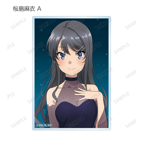 『青春ブタ野郎はおでかけシスターの夢を見ない』描き下ろしイラスト 星空ドレスver. トレーディングアクリルカード(単位/BOX)【202507再販】
