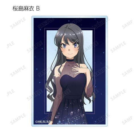 『青春ブタ野郎はおでかけシスターの夢を見ない』描き下ろしイラスト 星空ドレスver. トレーディングアクリルカード(単位/BOX)【202507再販】