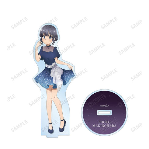 『青春ブタ野郎はおでかけシスターの夢を見ない』描き下ろしイラスト 牧之原翔子 星空ドレスver. BIGアクリルスタンド【202509再販】