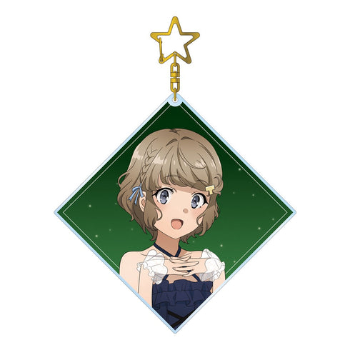 『青春ブタ野郎はおでかけシスターの夢を見ない』描き下ろしイラスト 古賀朋絵 星空ドレスver. BIGアクリルキーホルダー【202406再販】
